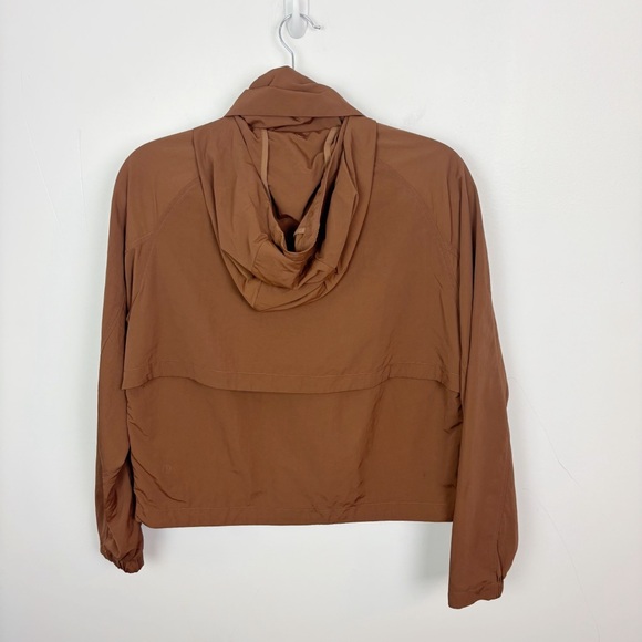 Lululemon Always Effortless Jacket Roasted Brown Water Repellent Size 4 - Picture 12 of 13